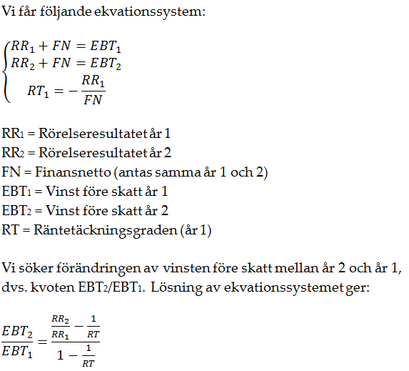 ekvationssystem