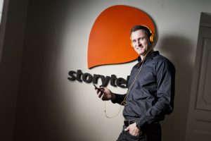 Jonas Tellander, grundare av Storytel